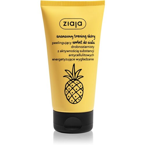 Ziaja Pineapple Body Scrub piling za telo z anticelulitnim učinkom 160 ml za ženske Cene