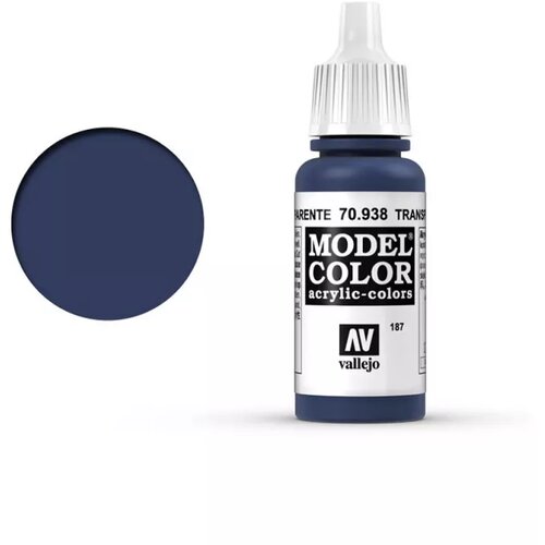 Vallejo transparent blue Cene