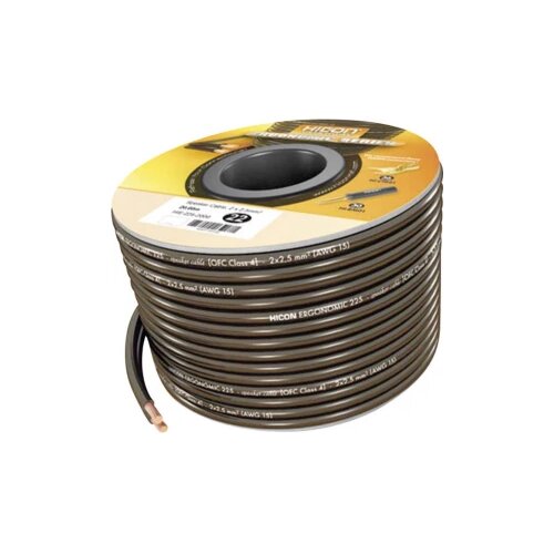 Hicon HIE-215-3000 zvučnički kabel Ergonomic 2 x 1.50 mm² crna 30 m Cijene