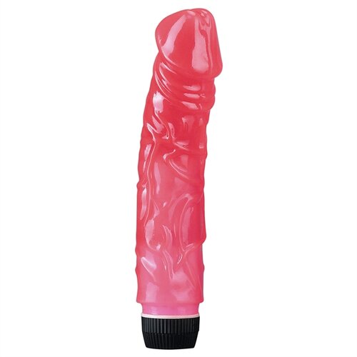 SevenCreations Jelly Pink Vibrator Slike