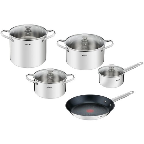 Tefal Set posuđa od nehrđajućeg čelika 9 kom Cook Eat - Cijene