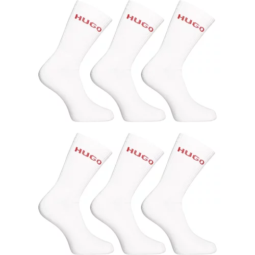 Hugo Boss 6PACK socks high white