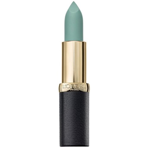 L&amp;acute;Or&amp;eacute;al Paris &amp;Scaron;minke Lippenstiftfarbe reicher Ultra -Matt - 909 Amulet Zelena Slike