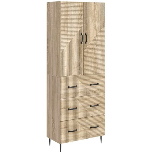 VidaXL Set ormara 2 kom. 66 x 34 5 x 90 cm Konstruirano drvo - sonoma hrast Slike