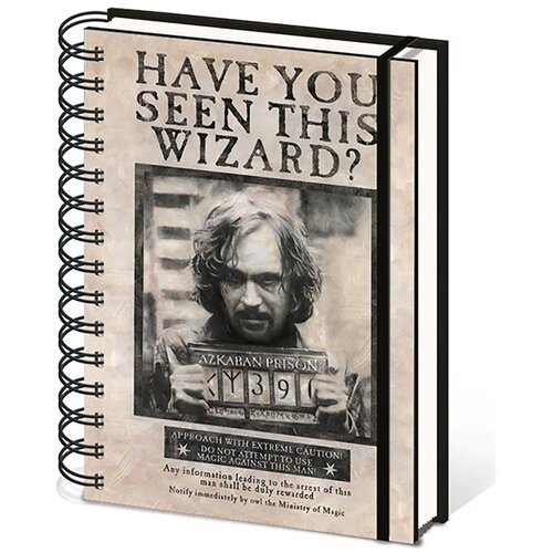 Pyramid International PYRAMID HARRY POTTER (WANTED SIRIUS BLACK) A5 BELEŽNICA Cene