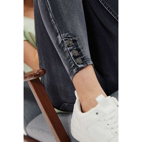 Marisse Medium Waist Jeans L-Je-3713 Graphite Cene
