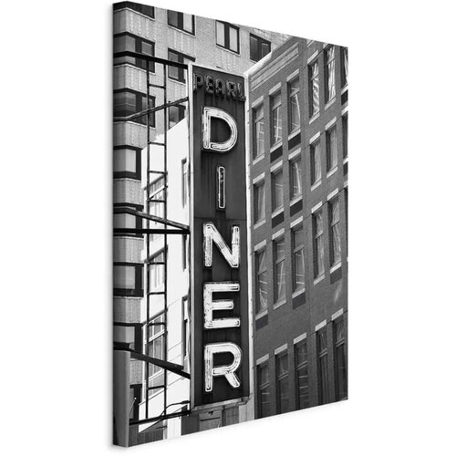  Slika - New York Neon Sign (1 Part) Vertical 20x30 Na talijanskom platnu Cijene