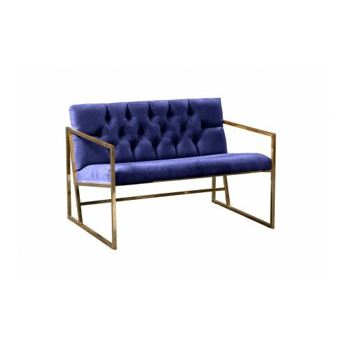 Atelier Del Sofa sofa dvosed oslo gold dark blue Cene
