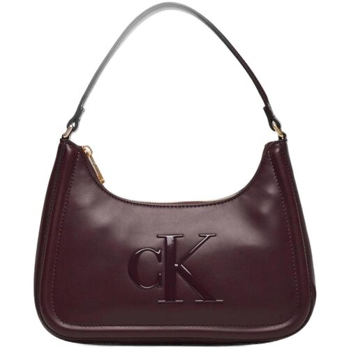 Calvin Klein Jeans Torbe RAISED CK SMALL SHOULDER BAG LV04F3230G Rdeča Slike