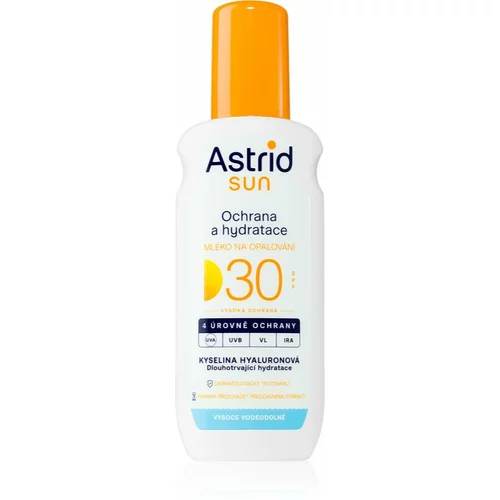 Astrid Sun mlijeko za sunčanje u spreju SPF 30 s visokom UV zaštitom 200 ml