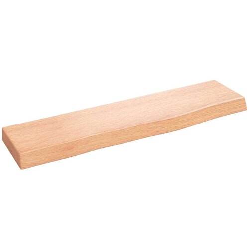  Polica svjetlosmeđa 40 x 10 x 2 cm od obrađene hrastovine Slike