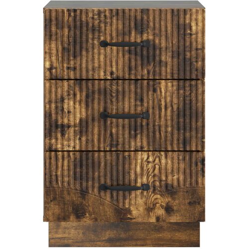  Noćni ormar Dimljeni hrast 43 x 41 x 63,5 cm Konstruirano drvo Slike