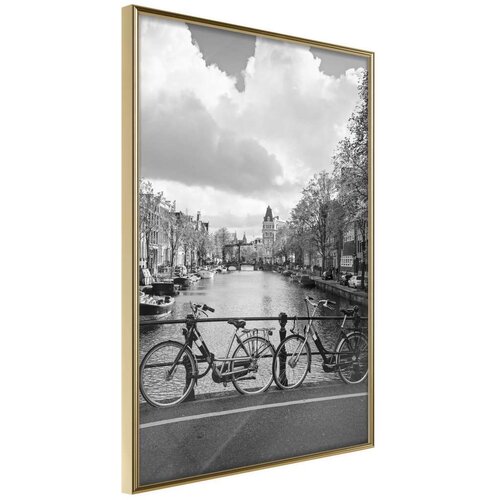  Poster - Bicycles Against Canal 30x45 Cijene