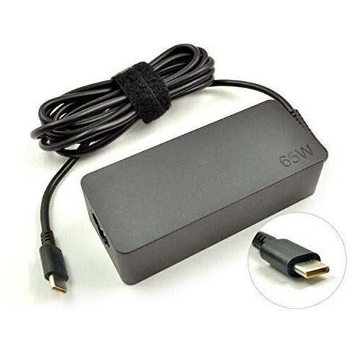 Lenovo 4X20M26272 power adapter /inverter 65 W Black Slike