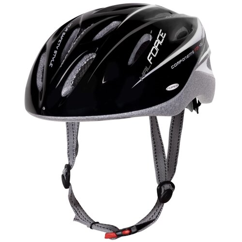 Force Kaciga HAL, crno-sivo-bela XS-S Cene