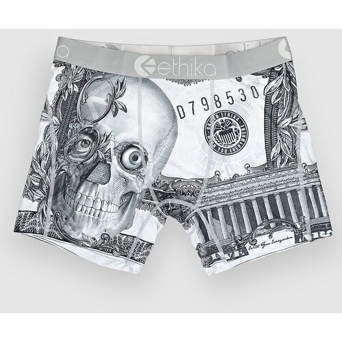 Ethika Dead Dollas Mid Boksarice white / grey Slike
