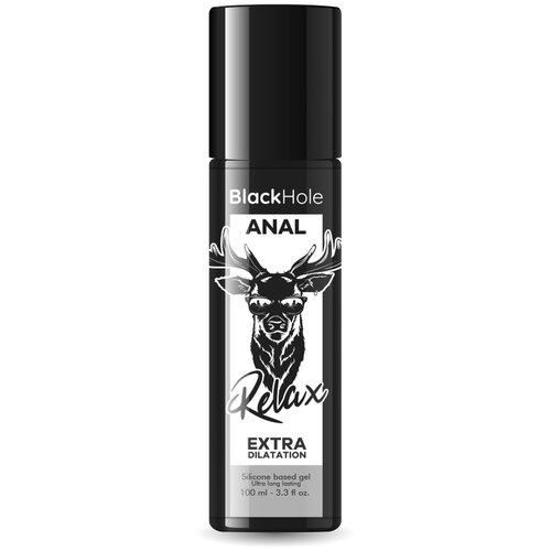 Black Hole Relax Silicone Base Gel Extra Anal Dilation 100ml Slike