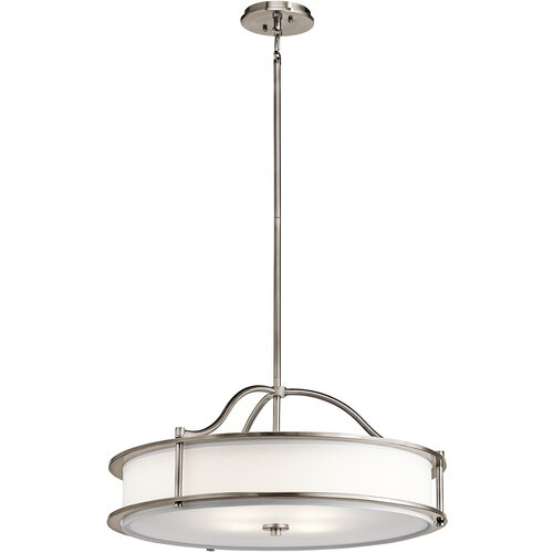 Elstead Lighting Elstead Emory 4-lučna pol-vgradna okrogla stropna viseča svetilka, kositrna, E27, (22097849) Cene