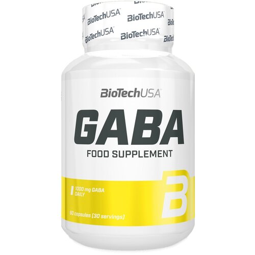 BioTech USA GABA Dodatak ishrani sa gama-aminobuternom kiselinom, 60 kapsula Cene