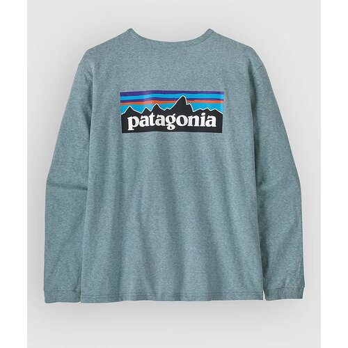 Patagonia P-6 Logo Responsibili Long Sleeve T-Shirt blue sage Cijene