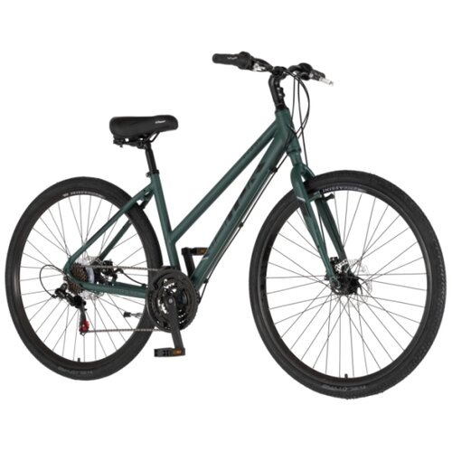 Visitor Bicikl city ridge 28" alu 17" disk dupli 18 brzina 167-192cm(l/xl) zeleni mat Cene