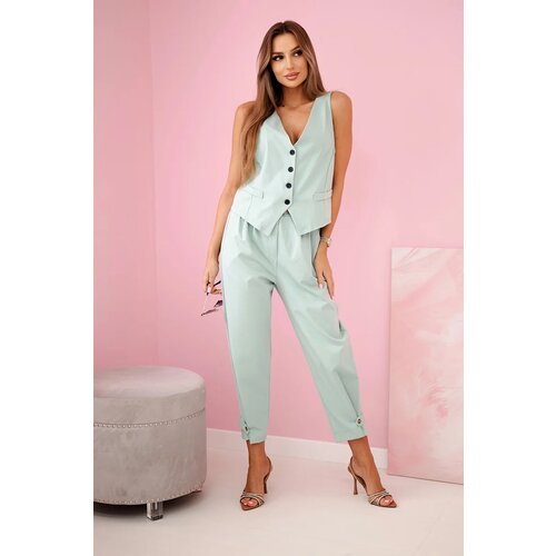 Kesi Włoski Vest + pants set dark mint Cijene