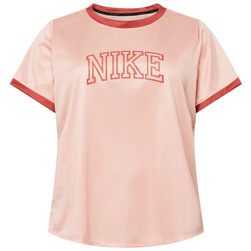Nike Tehnička sportska majica roza / crvena