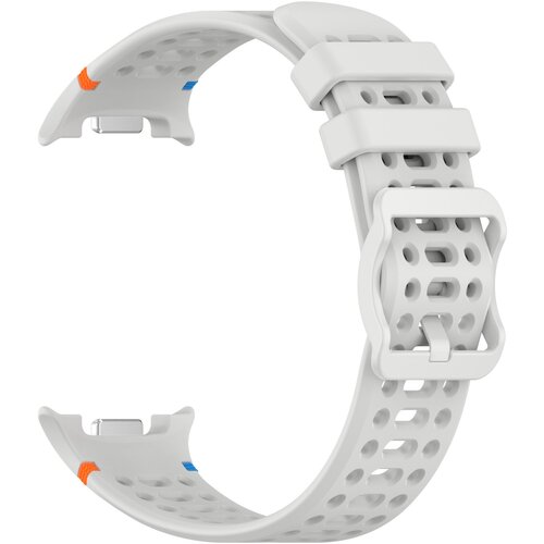 INF Združljiv s Samsungom: Silikonski pa&scaron;ček z luknjami za Galaxy Watch 8/8 Classic LightGrey, (5000085925) Cene