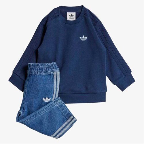 Adidas Denim crew set Cene