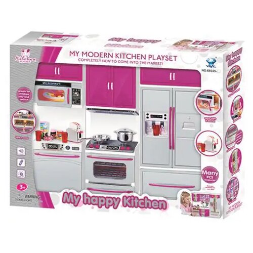 Magic Toys Ružičasta kuhinja sa zvukom i svijetlom Cene
