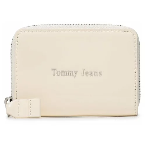 Tommy Jeans Majhna ženska denarnica Tjw Must Small Za Patent Écru
