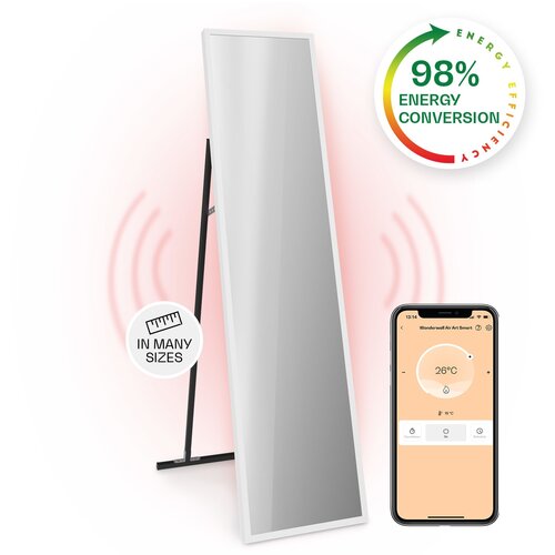 Klarstein La Palma 900 pametni infracrveni grijač konvektor 40 x 160cm 900W stalak za ogledalo Cijene