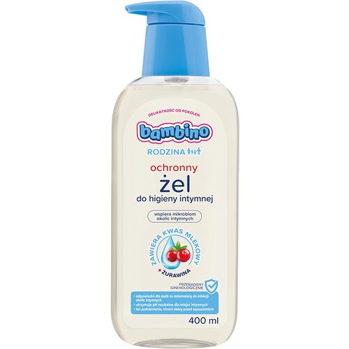 Bambino Family Protective Intimate Hygiene Gel gel za intimno higieno Cranberry 400 ml Cene