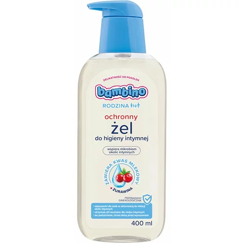 Bambino Family Protective Intimate Hygiene Gel gel za intimnu higijenu Cranberry 400 ml