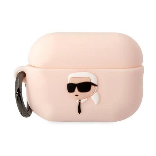Karl Lagerfeld SILIKONSKI OVITEK KARL HEAD 3D ZA AIRPODS PRO 2 ROZA, (22006173) Cene