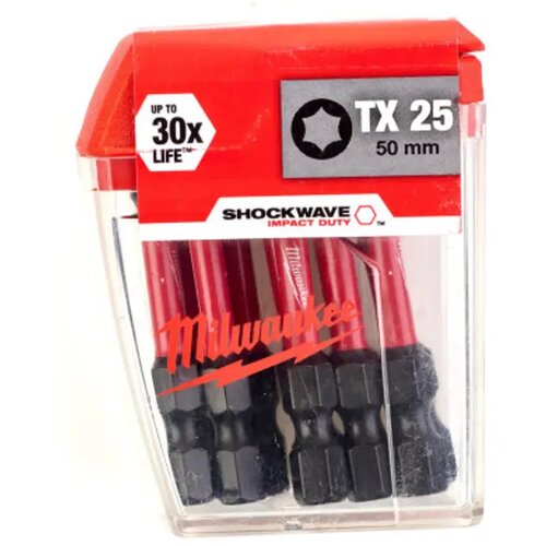 Milwaukee T25 x 50 mm/10 psov. Shockwave, (21106871) Cene