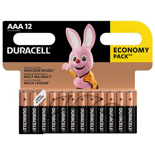 Duracell Baterija AAA-LR03, 12 komada Cene