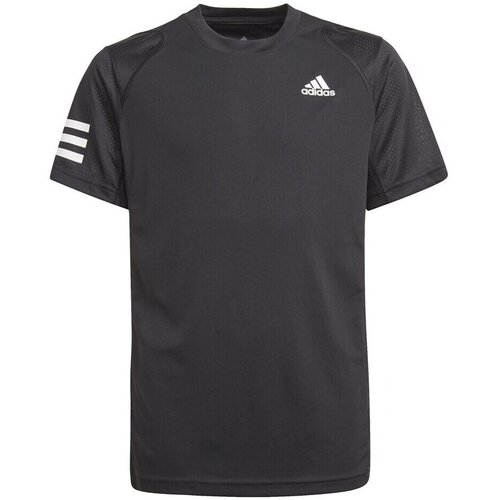 Adidas Majice s kratkimi rokavi 3 streifen Črna Cene