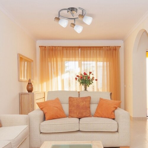 Rabalux gavin spot E14 3x40W s.hrom, beech spot rasveta Slike