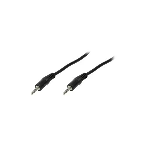 Logilink CA1050 utičnica audio priključni kabel 2.00 m crna (mat)