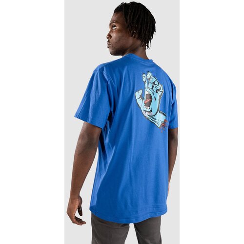 Santa Cruz Screaming Hand Chest T-shirt ultramarine Slike