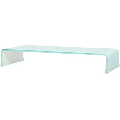  Stojalo za TV / ekran stekleno zeleno 80x30x13 cm, (20622190) Slike