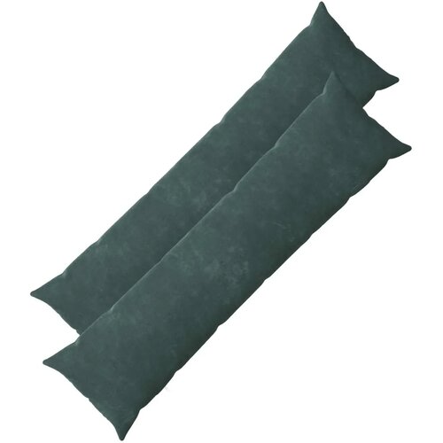  Jastuk s jastukom HEERLEN 2 kom. Morska plava Mikrofibra Flis - Morsko plava 40 x 145 cm 2 Cijene