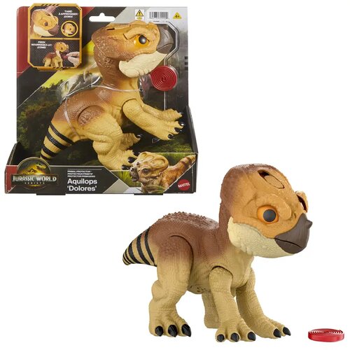 Mattel Jurski svet: Prebujenje - Aquilops Dolores interaktivna figura dinozavra - Cene