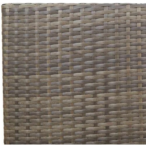  Vanjske Stolice 4 pcs Siva smeđa Slike