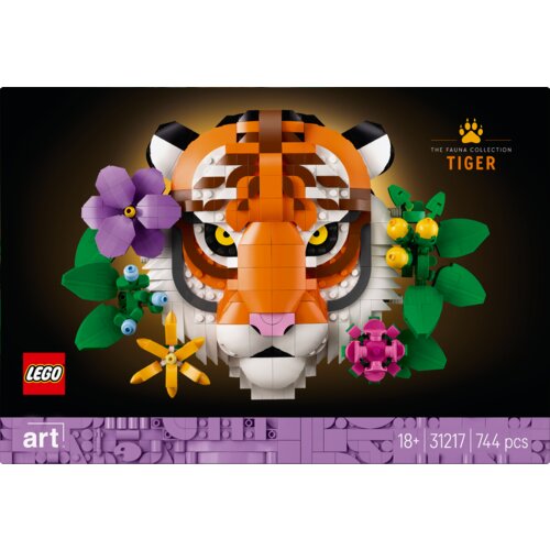 Lego LEGO&amp;reg; Art - Kolekcija faune &amp;ndash; Tigar (31217) Slike