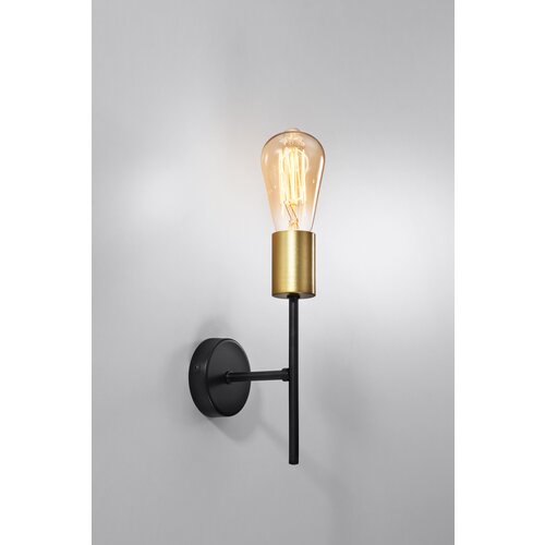 Candellux crespilo zidna lampa crna 1X40W E27 Slike