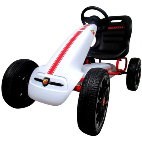  ABARTH karting na pedale bijeli Slike