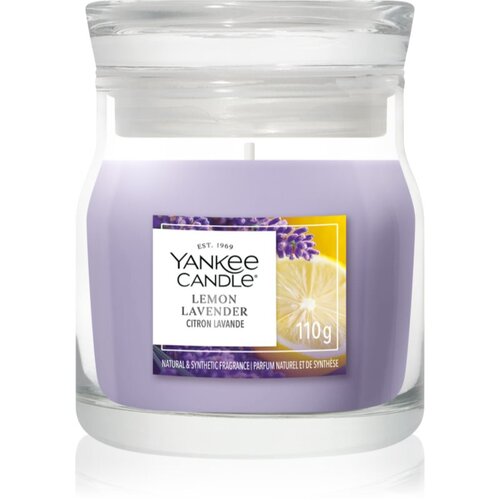 Yankee Candle Lemon Lavender mirisna svijeća Signature 110 g Slike