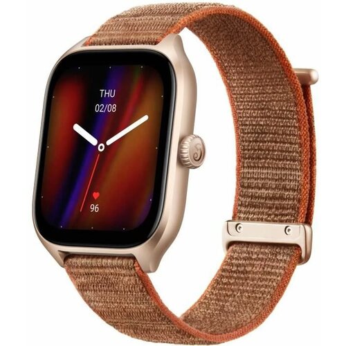 Amazfit GTS4 pametna ura, rjava Slike